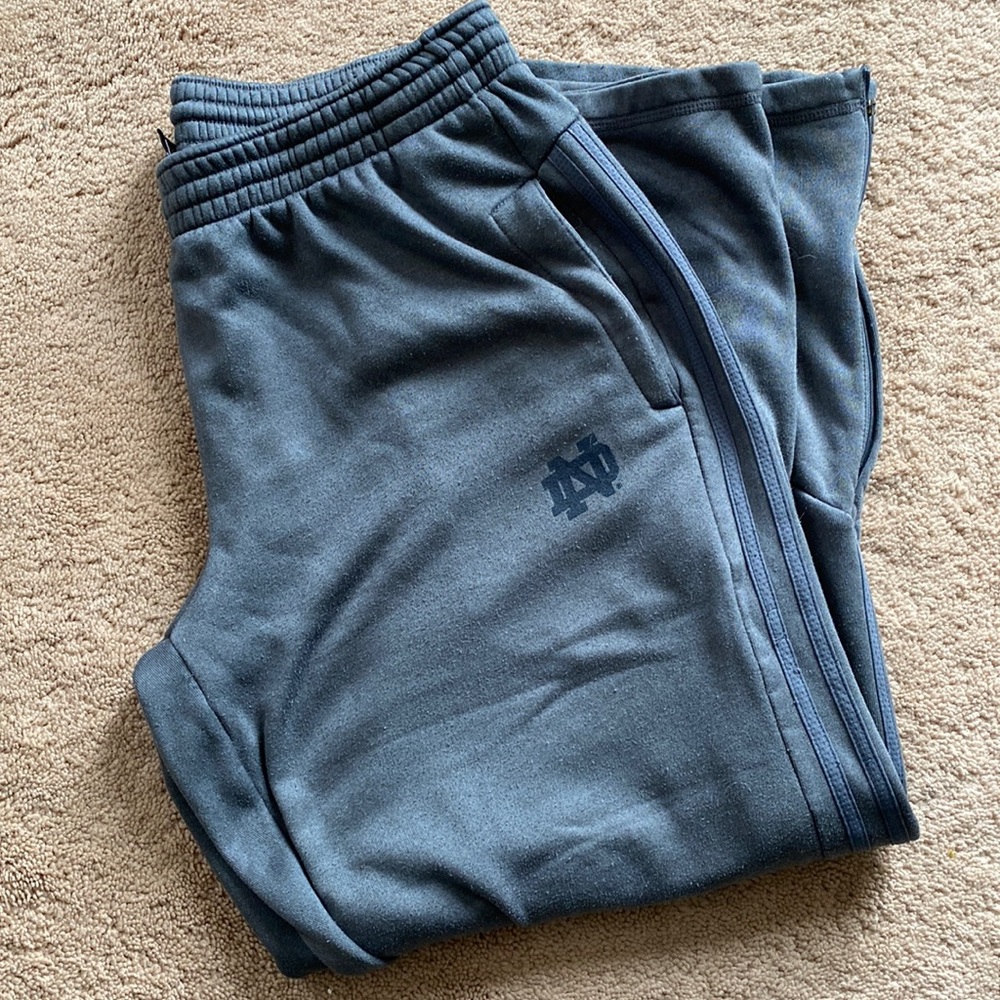 Norte Dame Team Issued Adidas climawarm pant